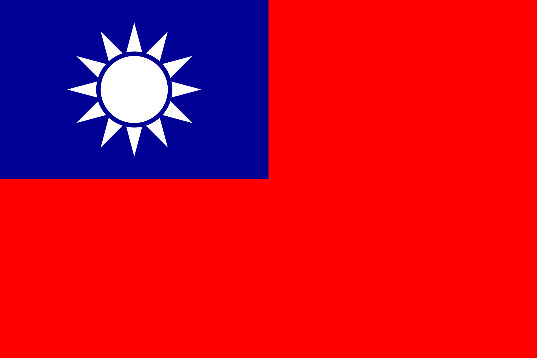 Taiwan Flag